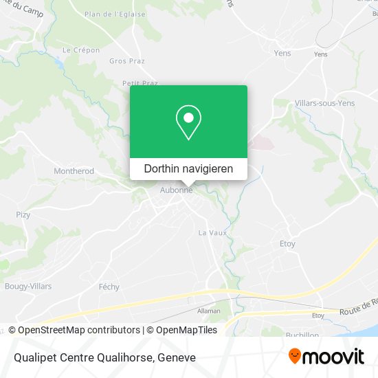 Qualipet Centre Qualihorse Karte