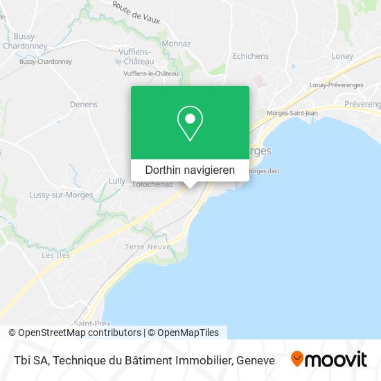 Tbi SA, Technique du Bâtiment Immobilier Karte