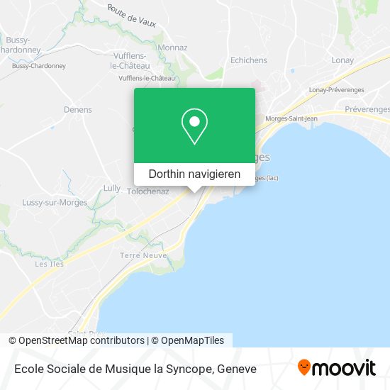 Ecole Sociale de Musique la Syncope Karte