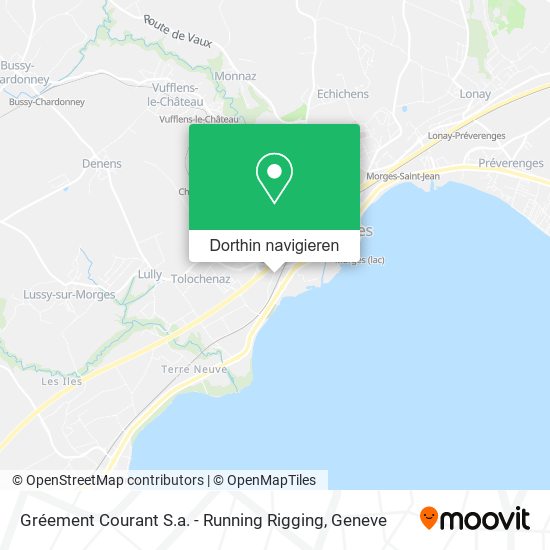 Gréement Courant S.a. - Running Rigging Karte
