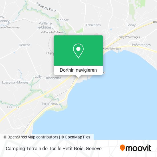 Camping Terrain de Tcs le Petit Bois Karte