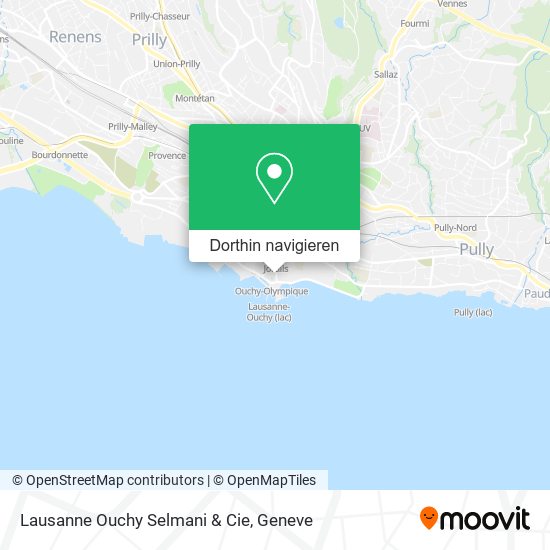 Lausanne Ouchy Selmani & Cie Karte