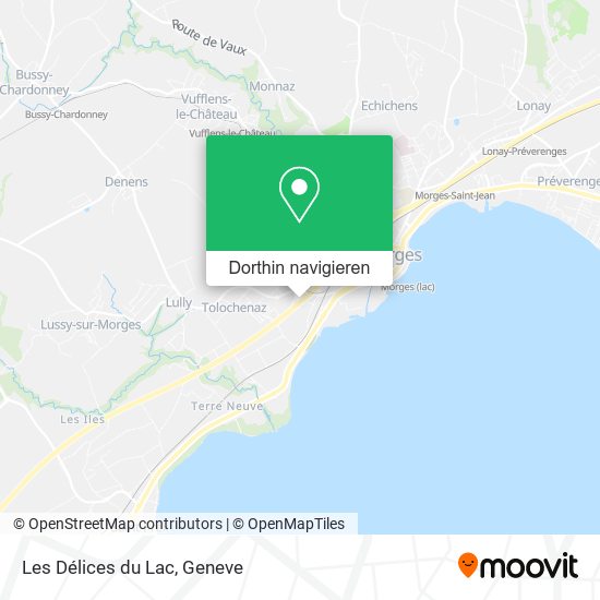 Les Délices du Lac Karte