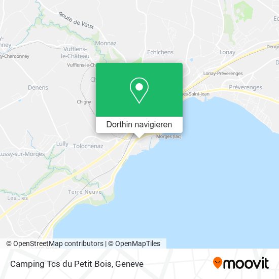 Camping Tcs du Petit Bois Karte
