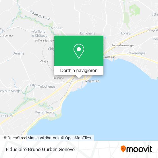 Fiduciaire Bruno Gürber Karte