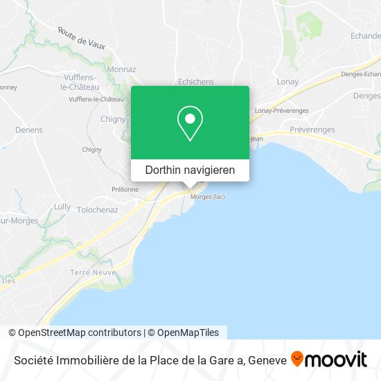 Société Immobilière de la Place de la Gare a Karte