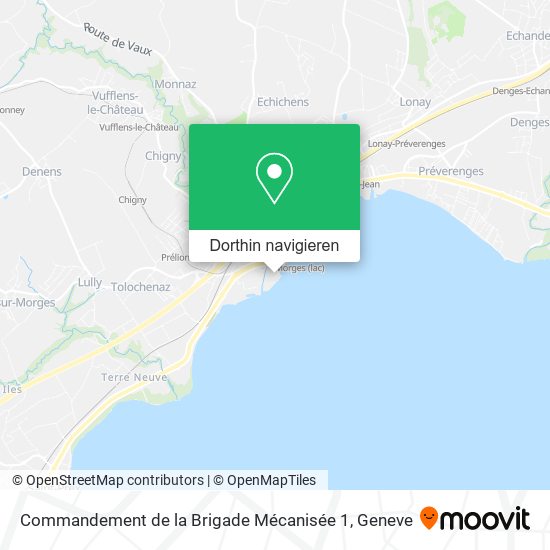 Commandement de la Brigade Mécanisée 1 Karte