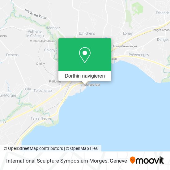 International Sculpture Symposium Morges Karte