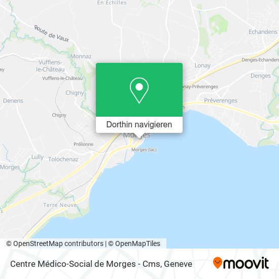 Centre Médico-Social de Morges - Cms Karte