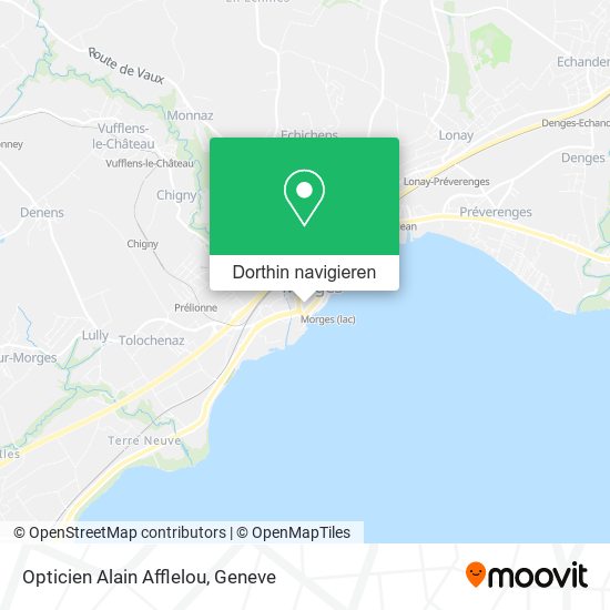 Opticien Alain Afflelou Karte