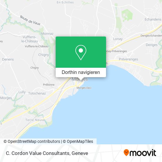 C. Cordon Value Consultants Karte