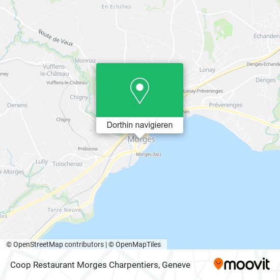 Coop Restaurant Morges Charpentiers Karte