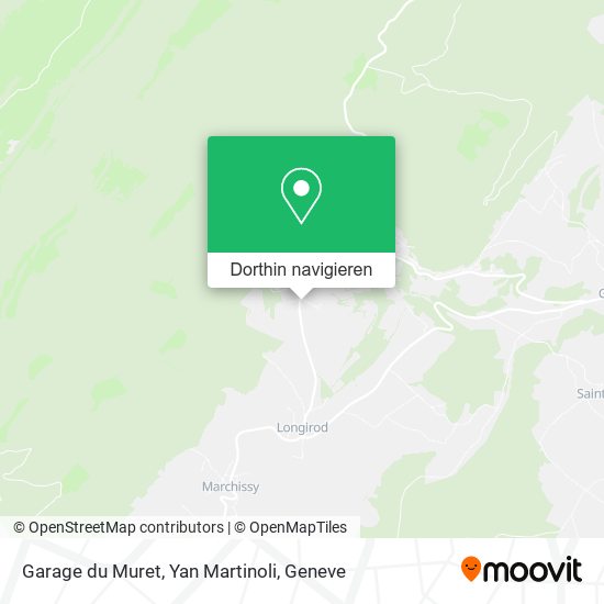 Garage du Muret, Yan Martinoli Karte