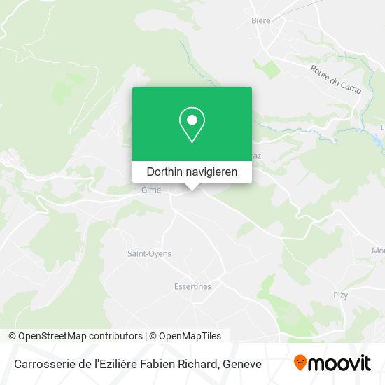 Carrosserie de l'Ezilière Fabien Richard Karte