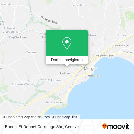 Bocchi Et Donnet Carrelage Sàrl Karte