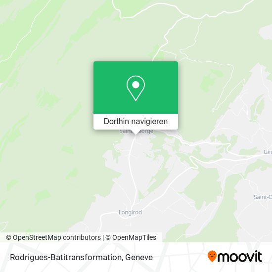 Rodrigues-Batitransformation Karte