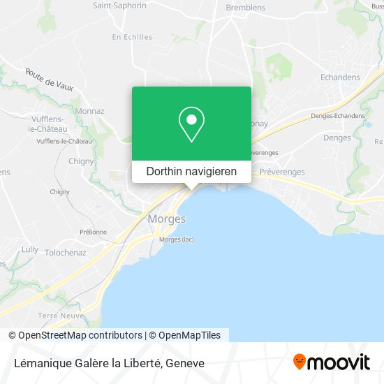 Lémanique Galère la Liberté Karte