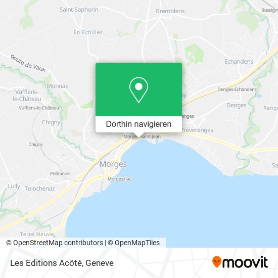 Les Editions Acôté Karte