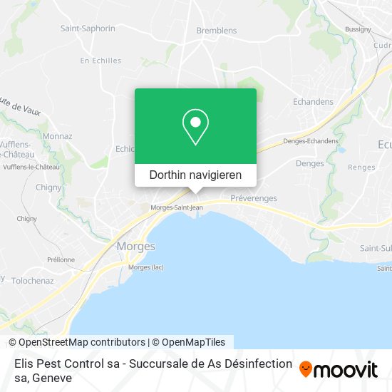 Elis Pest Control sa - Succursale de As Désinfection sa Karte