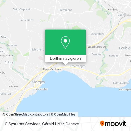 G Systems Services, Gérald Urfer Karte