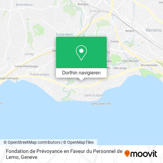 Fondation de Prévoyance en Faveur du Personnel de Lemo Karte