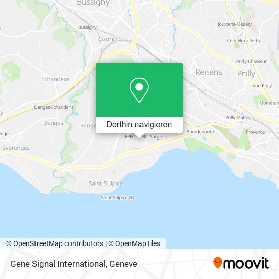 Gene Signal International Karte