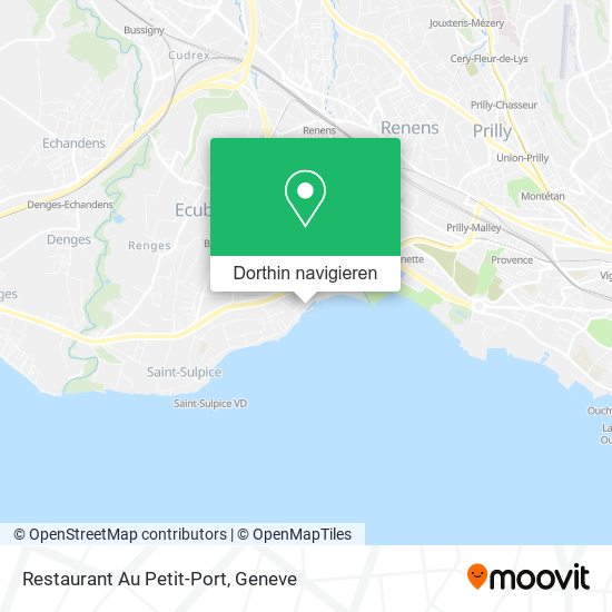 Restaurant Au Petit-Port Karte