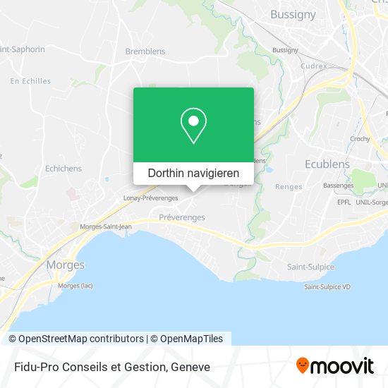 Fidu-Pro Conseils et Gestion Karte