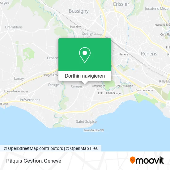 Pâquis Gestion Karte
