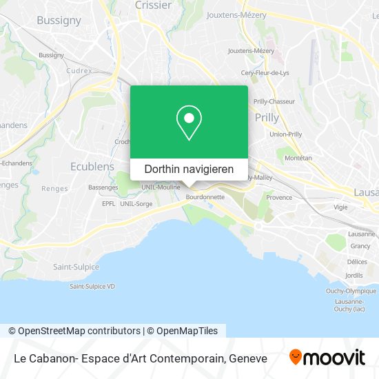 Le Cabanon- Espace d'Art Contemporain Karte