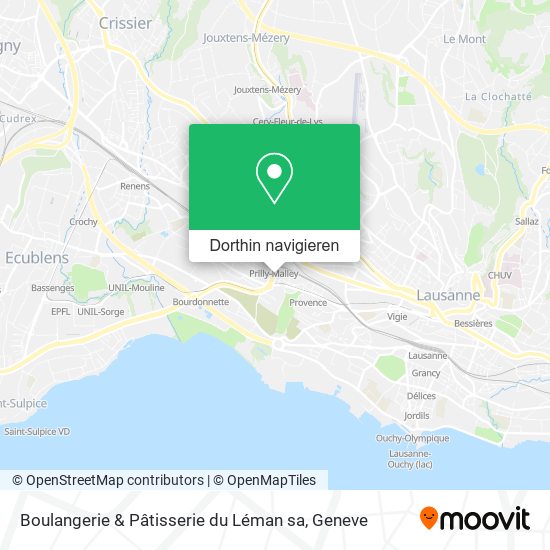 Boulangerie & Pâtisserie du Léman sa Karte