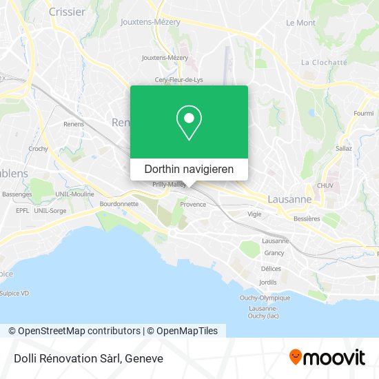 Dolli Rénovation Sàrl Karte
