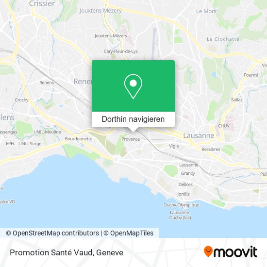 Promotion Santé Vaud Karte