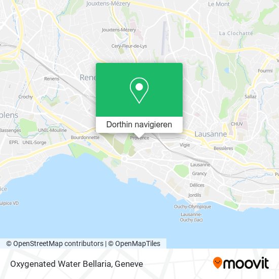 Oxygenated Water Bellaria Karte