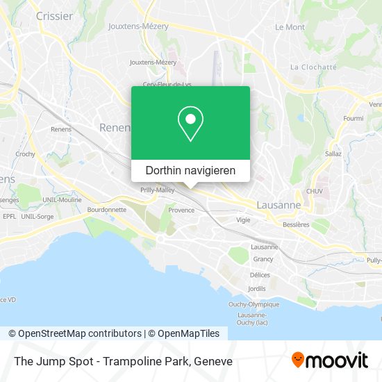 The Jump Spot - Trampoline Park Karte
