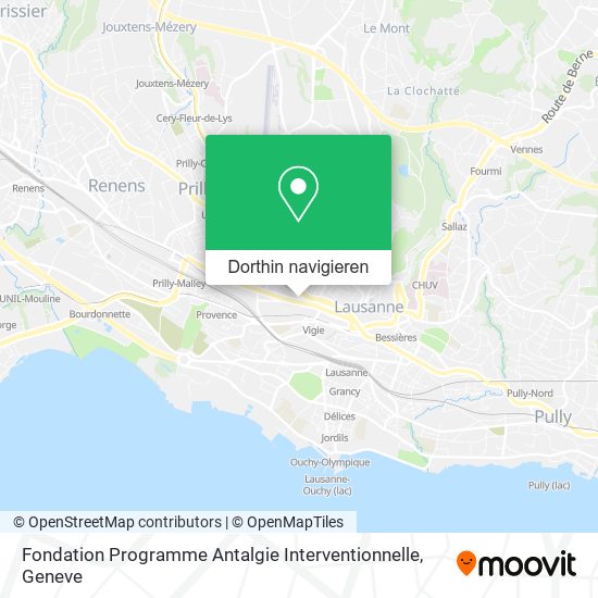 Fondation Programme Antalgie Interventionnelle Karte