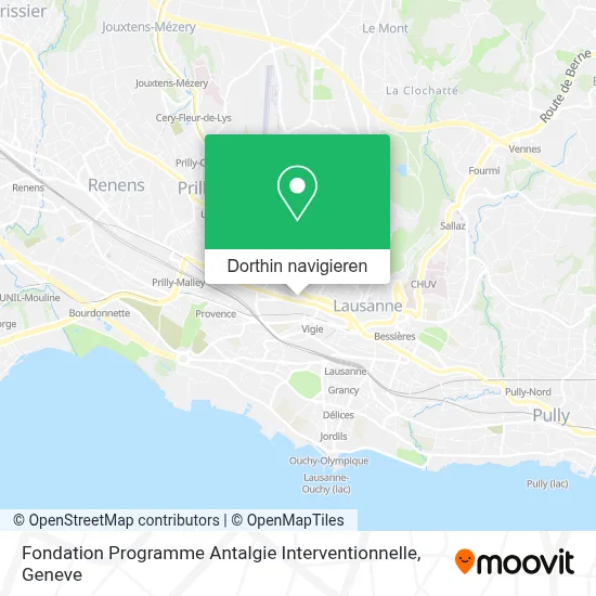 Fondation Programme Antalgie Interventionnelle Karte