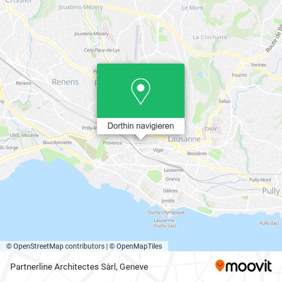 Partnerline Architectes Sàrl Karte