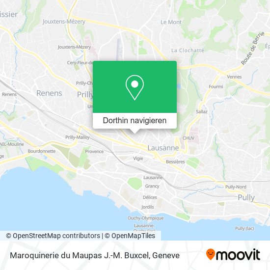 Maroquinerie du Maupas J.-M. Buxcel Karte