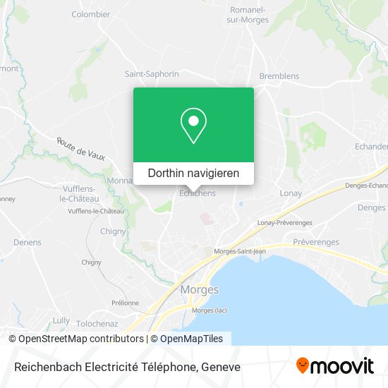 Reichenbach Electricité Téléphone Karte