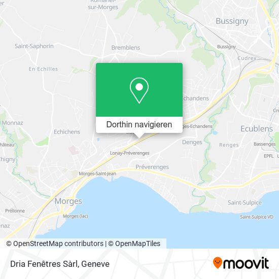 Dria Fenêtres Sàrl Karte