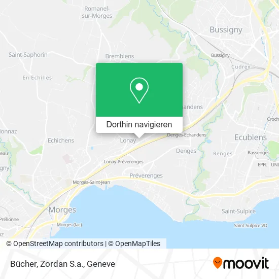 Bücher, Zordan S.a. Karte