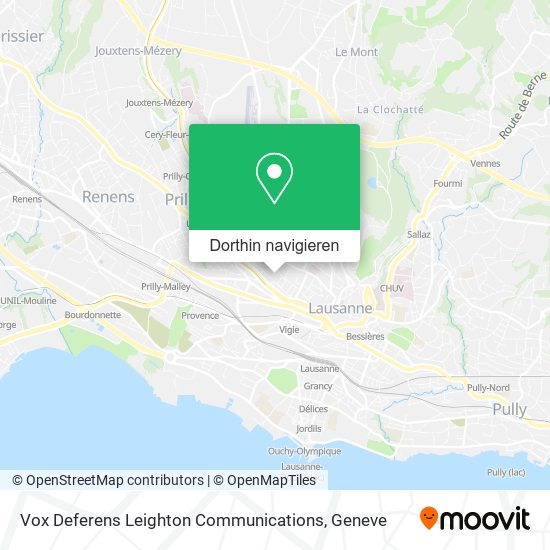 Vox Deferens Leighton Communications Karte