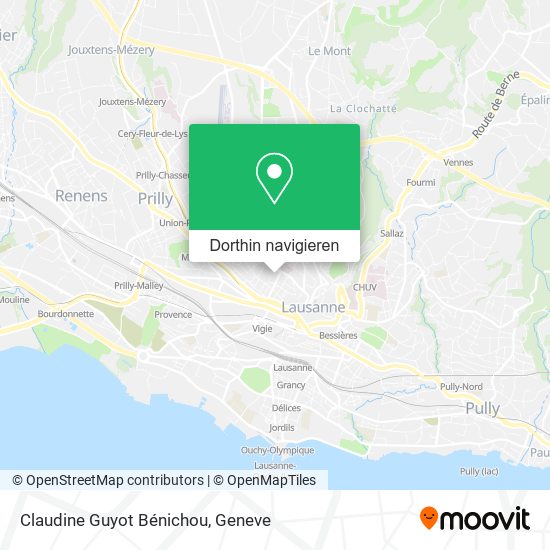 Claudine Guyot Bénichou Karte