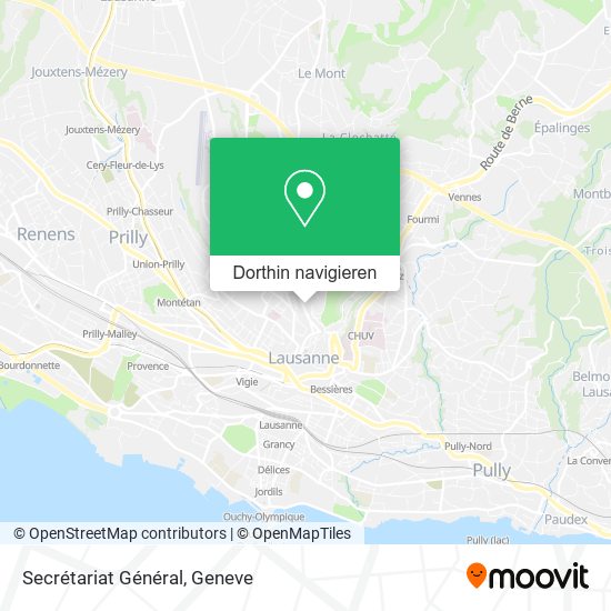 Secrétariat Général Karte