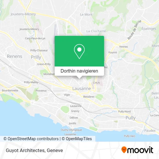 Guyot Architectes Karte