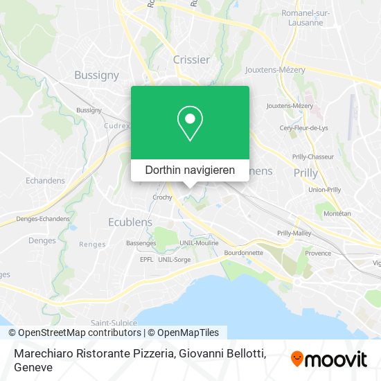 Marechiaro Ristorante Pizzeria, Giovanni Bellotti Karte