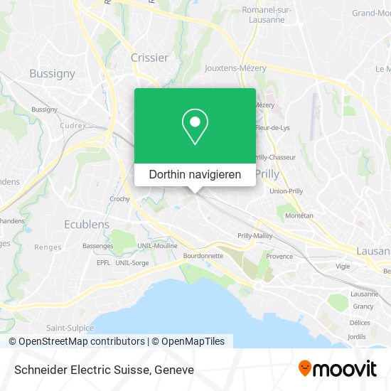 Schneider Electric Suisse Karte