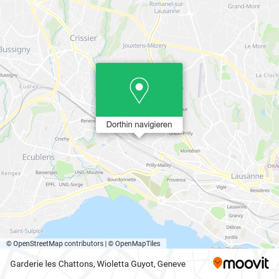 Garderie les Chattons, Wioletta Guyot Karte