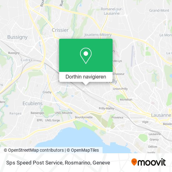 Sps Speed Post Service, Rosmarino Karte
